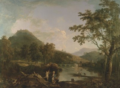 Dinas Bran von Llangollen aus von Richard Wilson